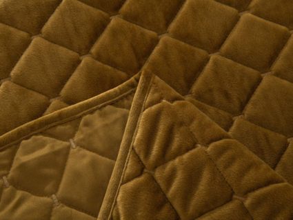 Покрывало Софи де Марко Натаниэль (горчичное) 240х260