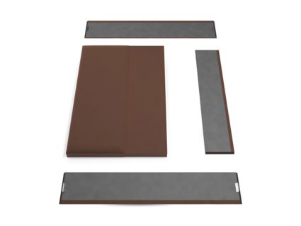 Кровать Lonax Фелиса велюр Dolly-17 (с основанием) 140х200