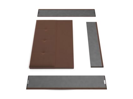 Кровать Lonax Алегра велюр Dolly-13 (с основанием) 160х190