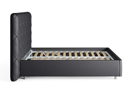 Кровать Сонум Manhattan Экокожа Коричневый (с подъемным механизмом) 160х200