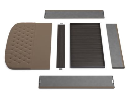 Кровать Lonax Венеция велюр Dolly-1 (с подъемным механизмом) 200х200