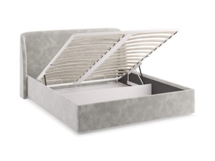 Кровать Сонум Nicole Микровелюр Оливковый (с подъемным механизмом) 160х190