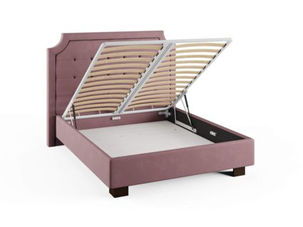 Кровать Сонум Elysium Экокожа Коричневый (с подъемным механизмом)