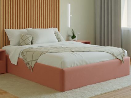 Кровать Lonax Белла велюр Dolly-17 (с основанием)