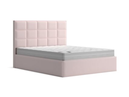 Кровать Lonax Адель велюр Dolly-8 (с основанием) 180х190