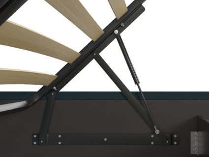 Кровать Lonax Аврора велюр Dolly-2 (с подъемным механизмом) 160х195