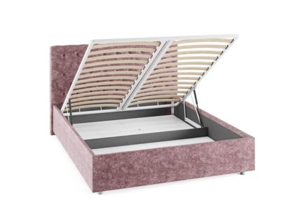 Кровать Сонум Florence Рогожка Мокко (с подъемным механизмом) 120х190