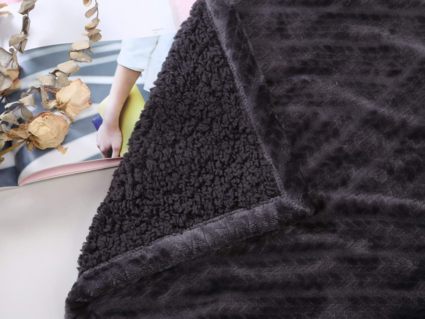 Плед Софи де Марко Флориан (кофе) 160х220