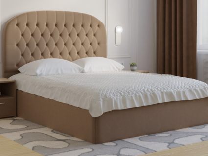 Кровать Lonax Венеция велюр Dolly-8 (с основанием) 180х200