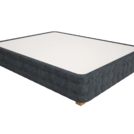 Кровать Mr.Mattress Twin Box велюр Grey 140х190