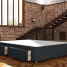 Кровать Mr.Mattress Site Box велюр Grey 120х200