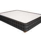 Кровать Mr.Mattress Twin Box экокожа Black 120х190