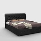 Кровать Sleeptek Premier 1 Экоожа Black (с подъемным механизмом) 120х190