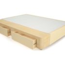 Кровать Mr.Mattress Site Box экокожа Beige 80х200